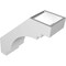 Ekena Millwork 5-in. W x 14-in. D x 14-in. H Pescadero Architectural Grade PVC Knee Brace BRCP05X14X14PEC - alternate 4